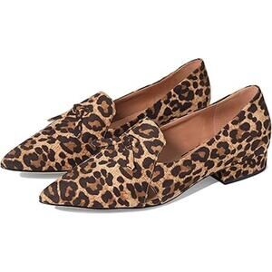 NEW Cole Haan Viola Skimmer Flat Women's Size 6.5 Leopard Print Suede Slip-On